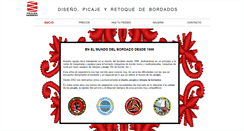 Desktop Screenshot of picajesherrero.com